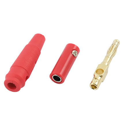 Bananenstecker 2 Paar rot ø 4mm - 1 - Stück Diverse