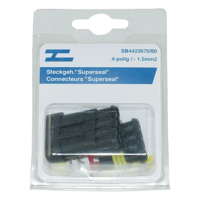 Steckgeh."Superseal" - 1.5 mm 4-pol - 1 - Stück Diverse