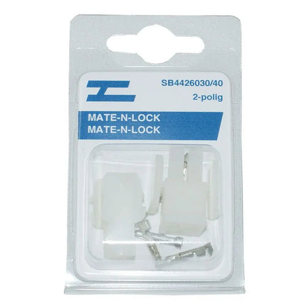 Steckgehäuse MATE-N-LOCK 2-pol - 1 - Stück Diverse