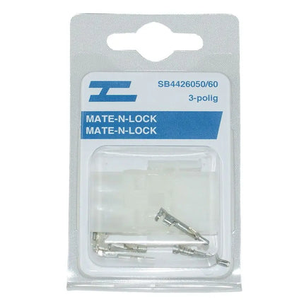 Steckgehäuse MATE-N-LOCK 3-pol - 1 - Stück Diverse