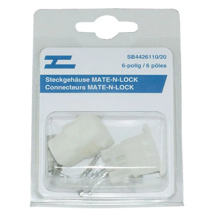 Steckgehäuse MATE-N-LOCK 6-pol - 1 - Stück Diverse