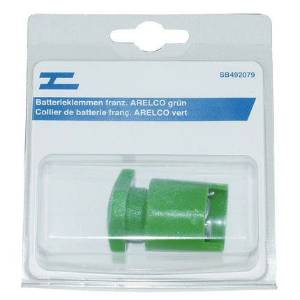 Batterieklemme franz. ARELCO grün - 1 - Stück Diverse