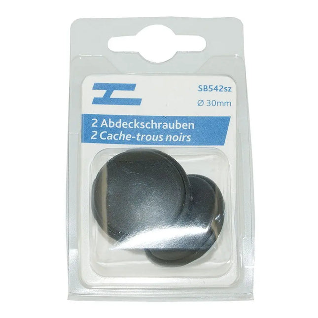 Abdeckschrauben 2 Stk ø30mm SCHWARZ - 1 - Stück Diverse