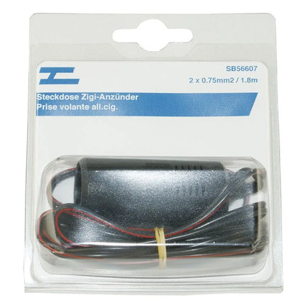 Dose f. Zig.-Anz.-Stecker mit Kabel 1.8m - 1 - Stück Diverse