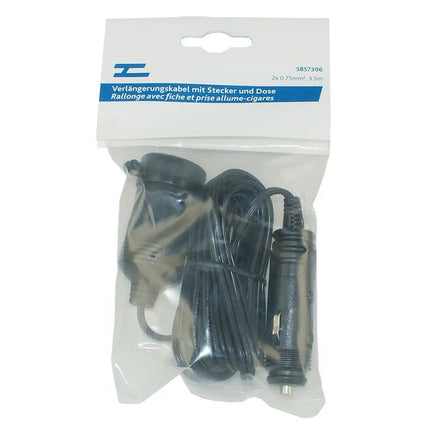 Verlängerungskabel 3.5m Zig.Stecker - 1 - Stück Diverse