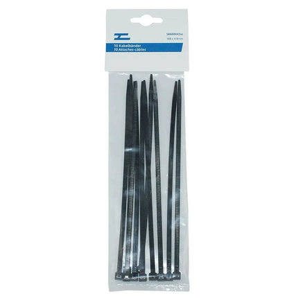 Set à 10 Kabelbinder 200x4.5mm schwarz - 1 - Stück Diverse