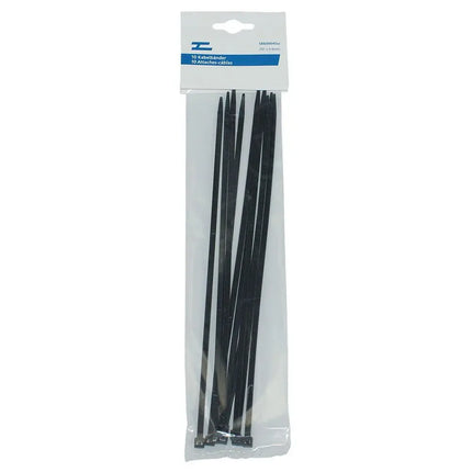 Set à 10 Kabelbinder 4.5x280mm schwarz - 1 - Stück Diverse