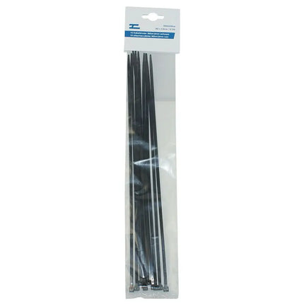 Set à 10 Kabelbinder 360x4.8mm schwarz - 1 - Stück Diverse