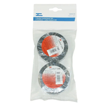 Isolierband 3M 20mx19mm schwarz 2x - 1 - Stück Diverse