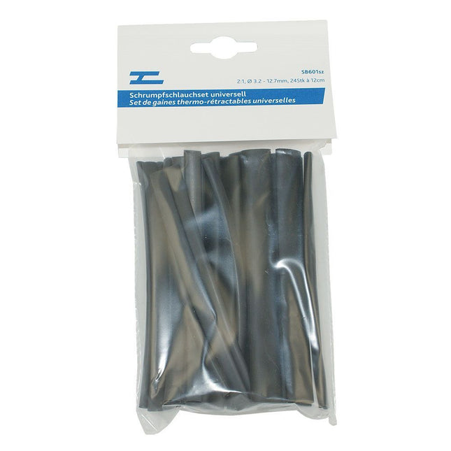Schrumpfschlauch-Set div. 2:1 12cm sz SB601sz