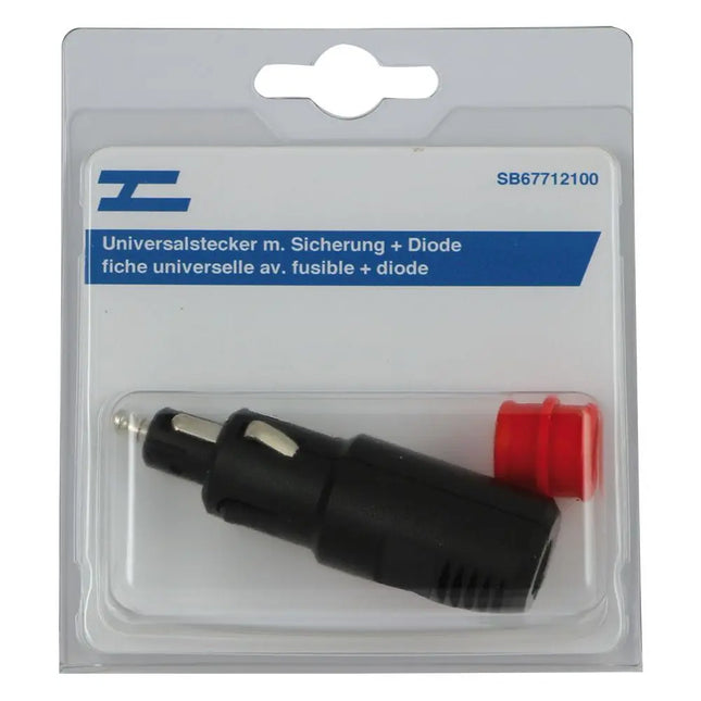Universalstecker mit 7.5 A Sicherung + LED - SB67712100 - 1 - Stück Diverse