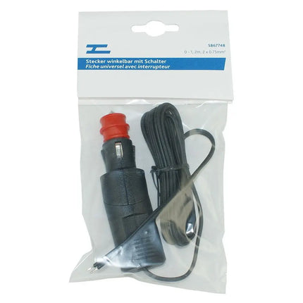 Pro Car Stecker winkelbar m. Schalter - 1 - Stück Diverse
