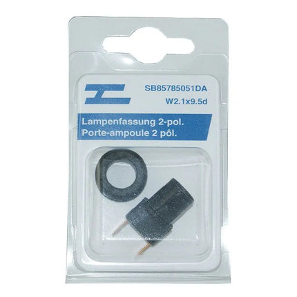 Lampenfassung 2-p. W2.1x9.5d m. Gummi - 1 - Stück Diverse