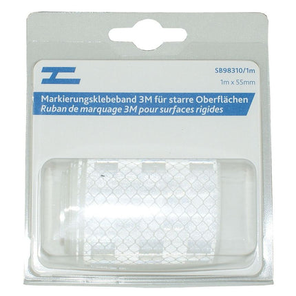 1m Markierungsklebeband 3M weiss ECE104