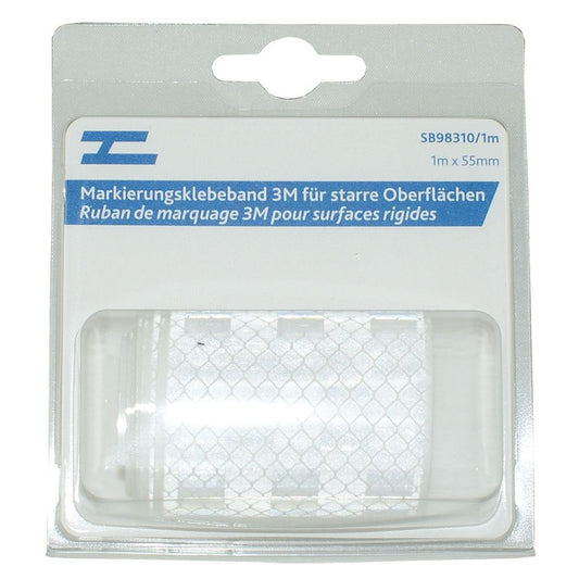 1m Markierungsklebeband 3M weiss ECE104 SB98310/1m