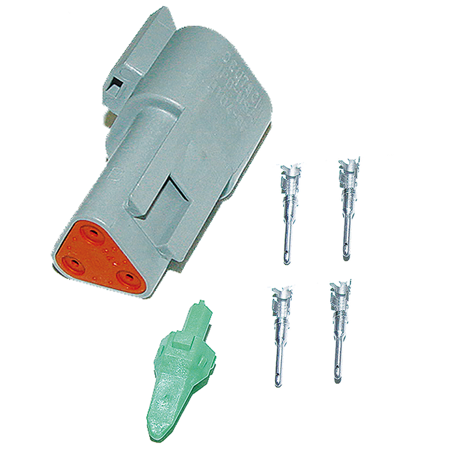 "Deutsch" Steckdosenset 3-pol. komplett