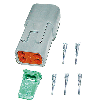 "Deutsch" Steckdosenset 4-pol. komplett