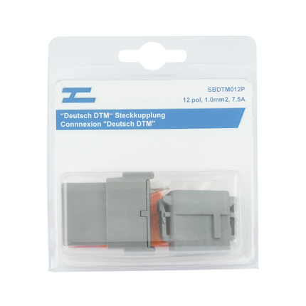"Deutsch-DTM" Steckkupplung wasserdicht 12 pol