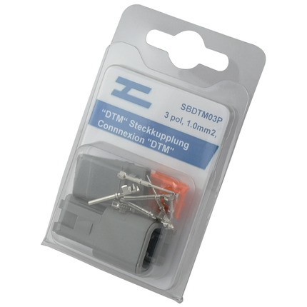 "Deutsch-DTM" Steckkupplung wasserdicht 3 pol