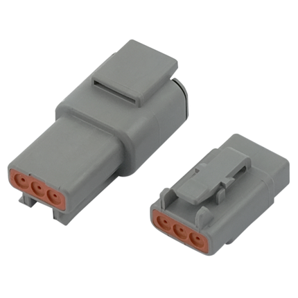 "Deutsch-DTM" Steckkupplung wasserdicht 3 pol