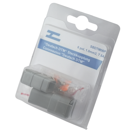 "Deutsch-DTM" Steckkupplung wasserdicht 6 pol