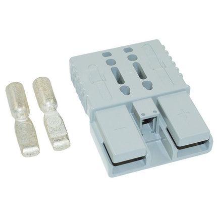 1 Stk. Stecker-Satz REMA 2-pol -35 mm2 grau