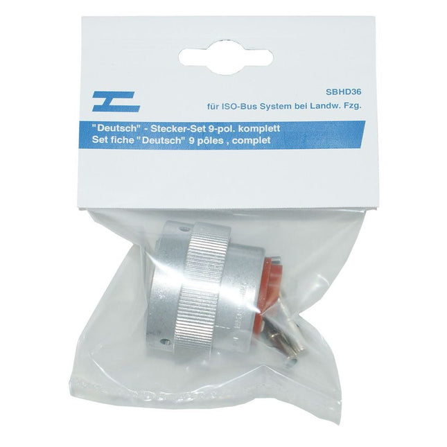 "Deutsch" - Stecker-Set 9-pol. inkl. Pins