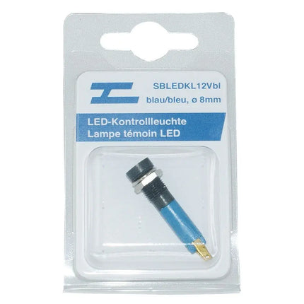LED-Kontrollleuchte blau12V ø 8mm - 1 - Stück Diverse
