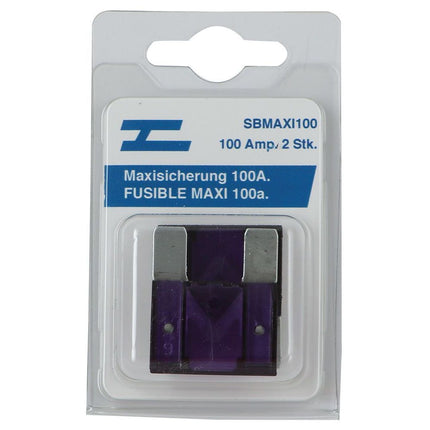 2 Maxisicherungen 100 Amp. SBMAXI100