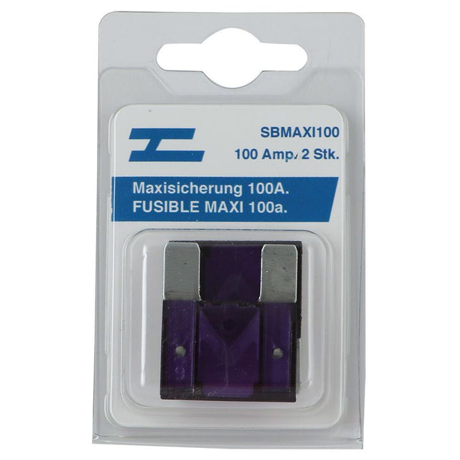 2 Maxisicherungen 100 Amp. SBMAXI100