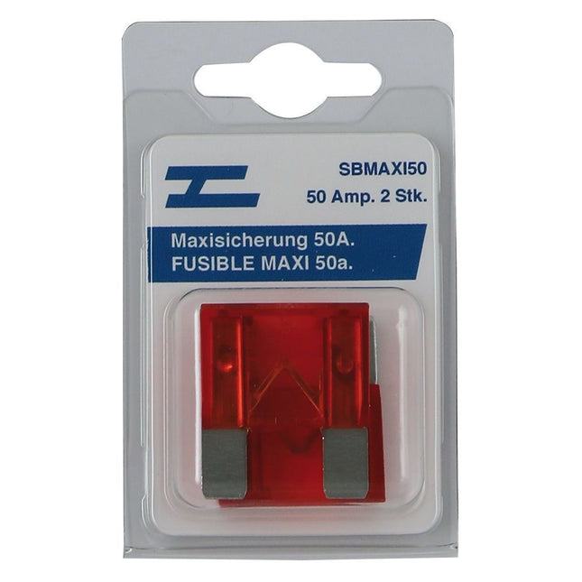 2 Maxisicherungen 50 Amp. SBMAXI50