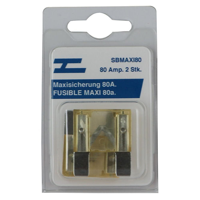 2 Maxisicherungen 80 Amp. SBMAXI80