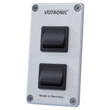 Votronic - Schalter-Panel 2 Schalter 12/24 V SchaPa2x16A