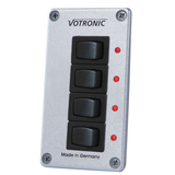 Votronic - Schalter-Panel 12 / 24 V SchaPa4S