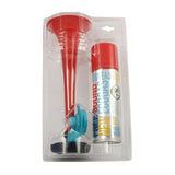 Handfanfare mit Oeko-Gasdruckflasche SELFGAS/eco
