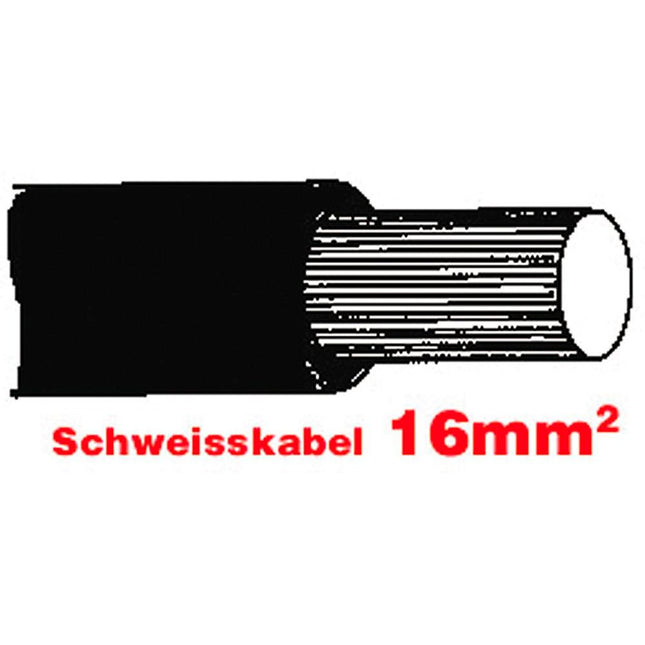 Anlasserkabel hochflexibel 16 mm schwarz SGF16