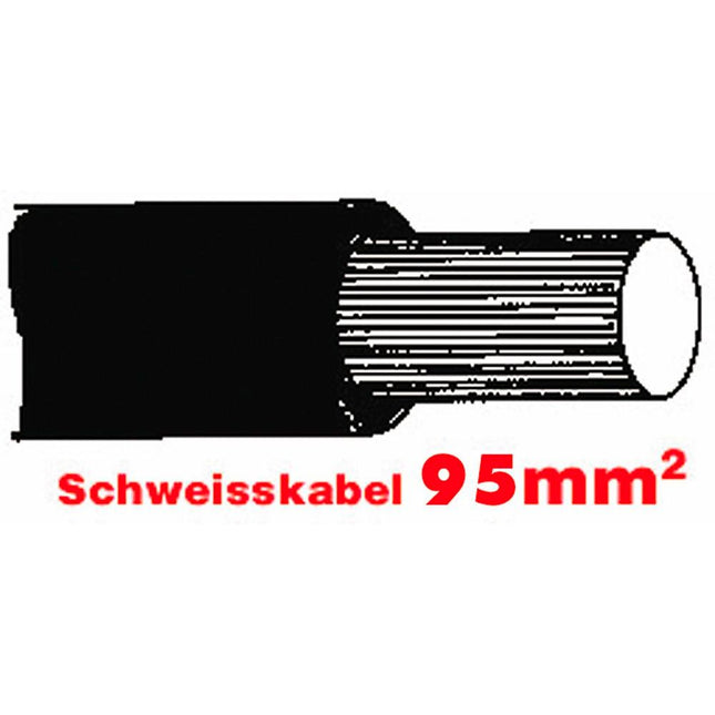 Anlasserkabel hochflexibel 95 mm2 schwarz