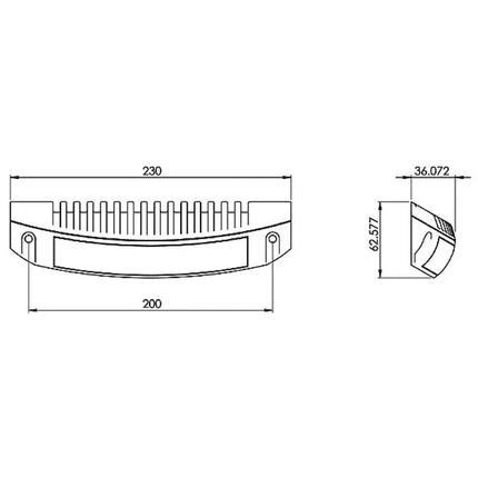 LED-Aussenleuchte Scenelite SI7 12/24 V - 1 - Stück Labcraft