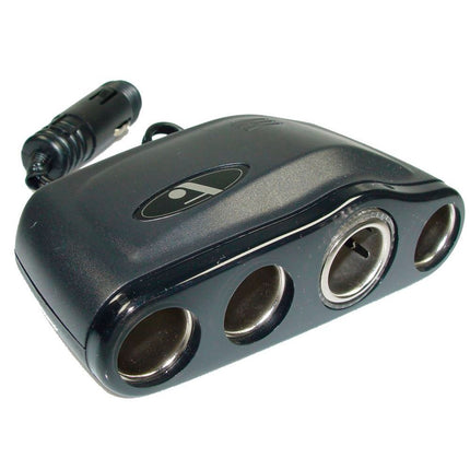 4-fach Steckdose f. Zigarren-Anzünder