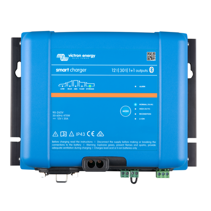 Victron - Phoenix Smart Batterieladegerät 12 V 30+3 A, IP43 Smart12V30A/1 - Hischier Auto AG