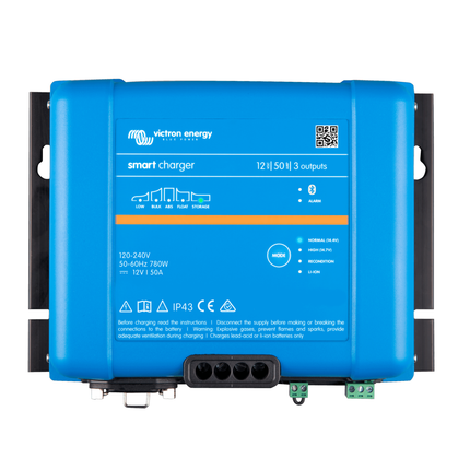 Victron - Phoenix Smart Batterieladegerät 12 V 50 A, IP43 Smart12V50A/3 - Hischier Auto AG