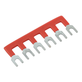 Plus-Schiene 6-pol rot SMV6/rt