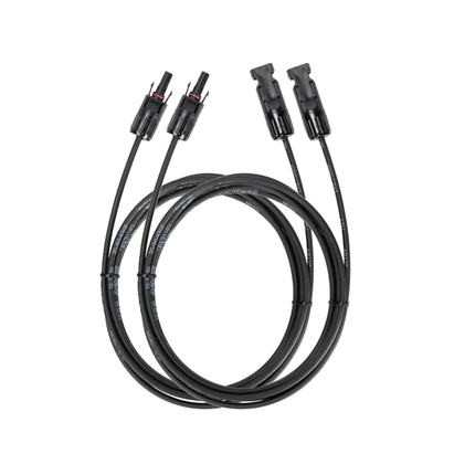 Solar-Kabel 4.0 mm2, Länge 3 m, 2 Stück