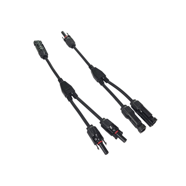 2 Stk. Y-Solar-Kabel mit Solarstecker, PV-ST01 SOCA4/Y