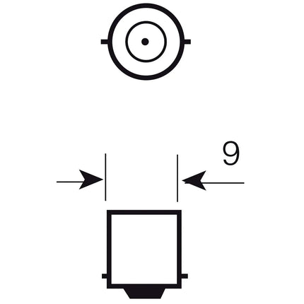 Jahn Glühlampe BA9s 12V 4W Jahn