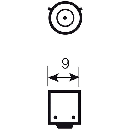 Osram Glühlampe Halogen 24V 21W - 1 - Stück OSRAM