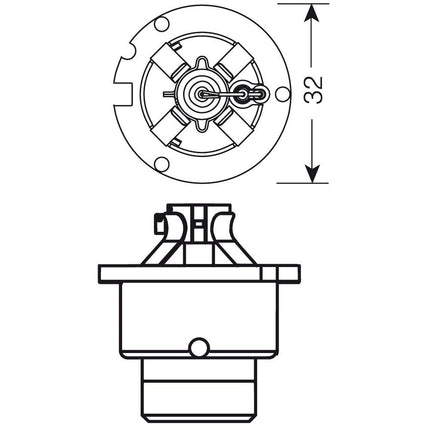 Jahn Gasentladungslampe D2R 35 W - 2000 - 1 - Stück Jahn