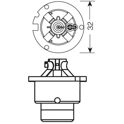 Osram Gasentladungslampe Xenarc D2R 35W - 1 - Stück Diverse