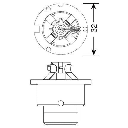 Osram Gasentladungslampe Xenarc D4S 35W - 66440 - 1 - Stück Diverse