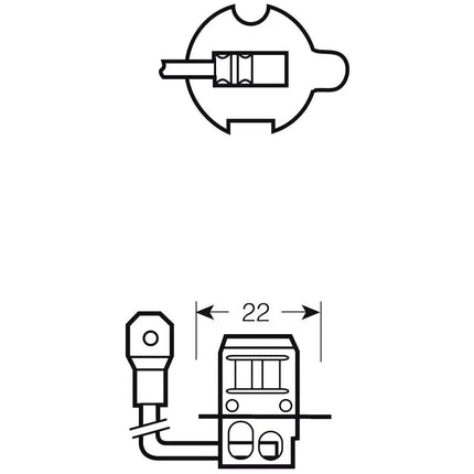 Jahn Glühlampe H3 12V 100W - 1 - Stück Jahn